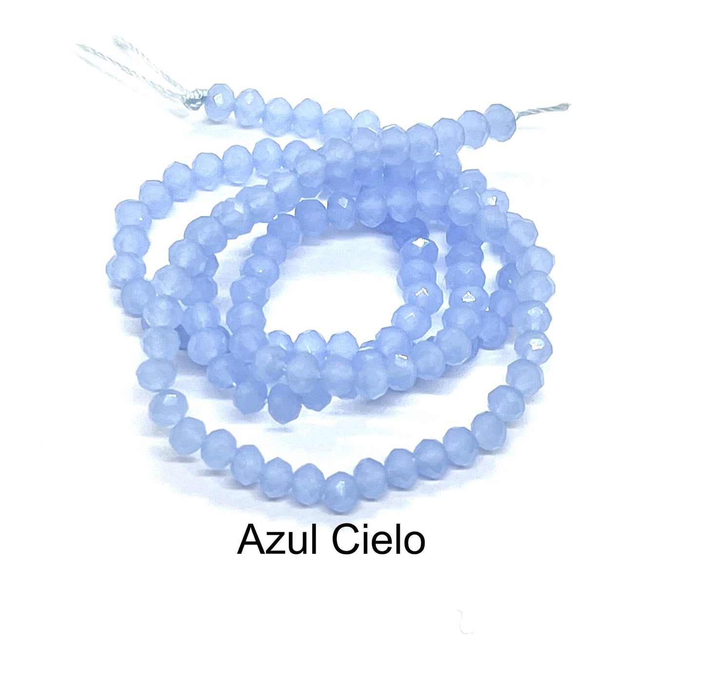Cristal Rondel 3 x 2 mm