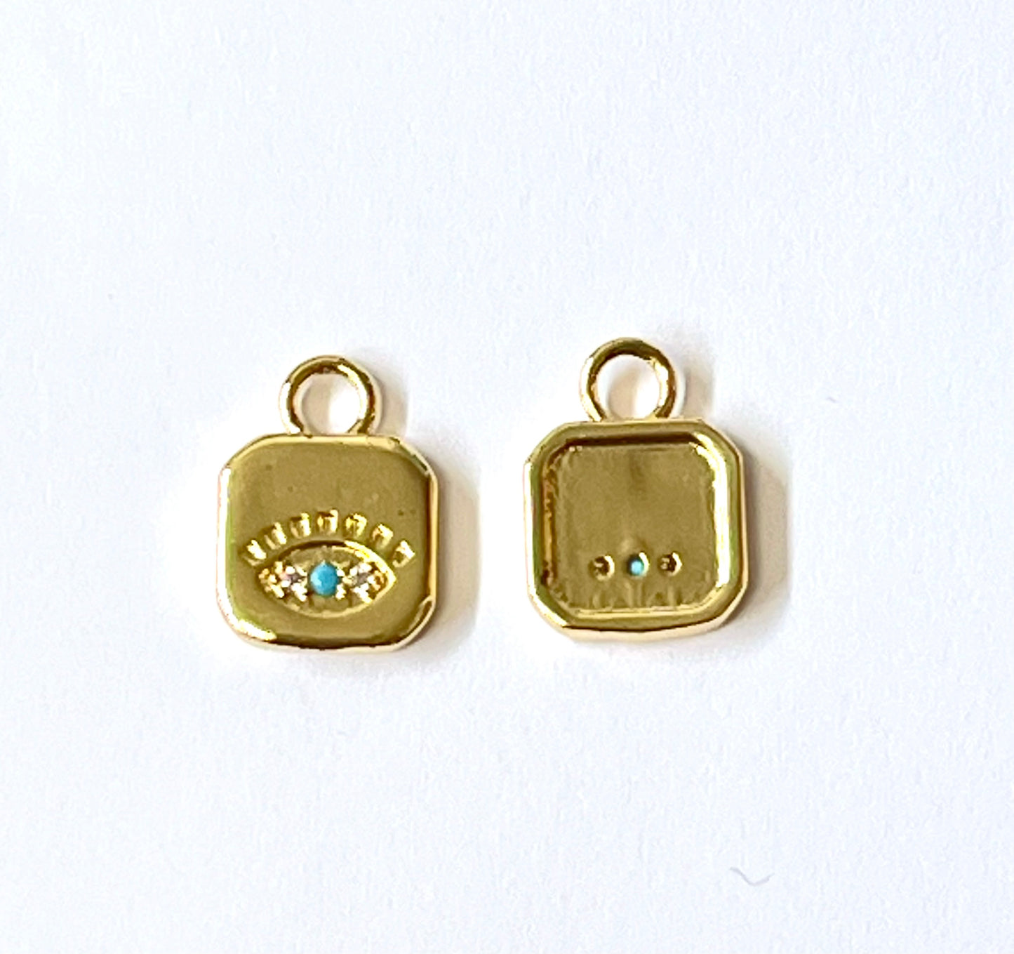 Colgante con ojo 13x10mm (unidad)