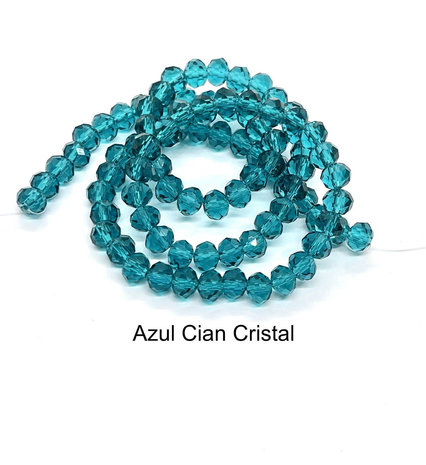 Cristal Rondel 6x5mm