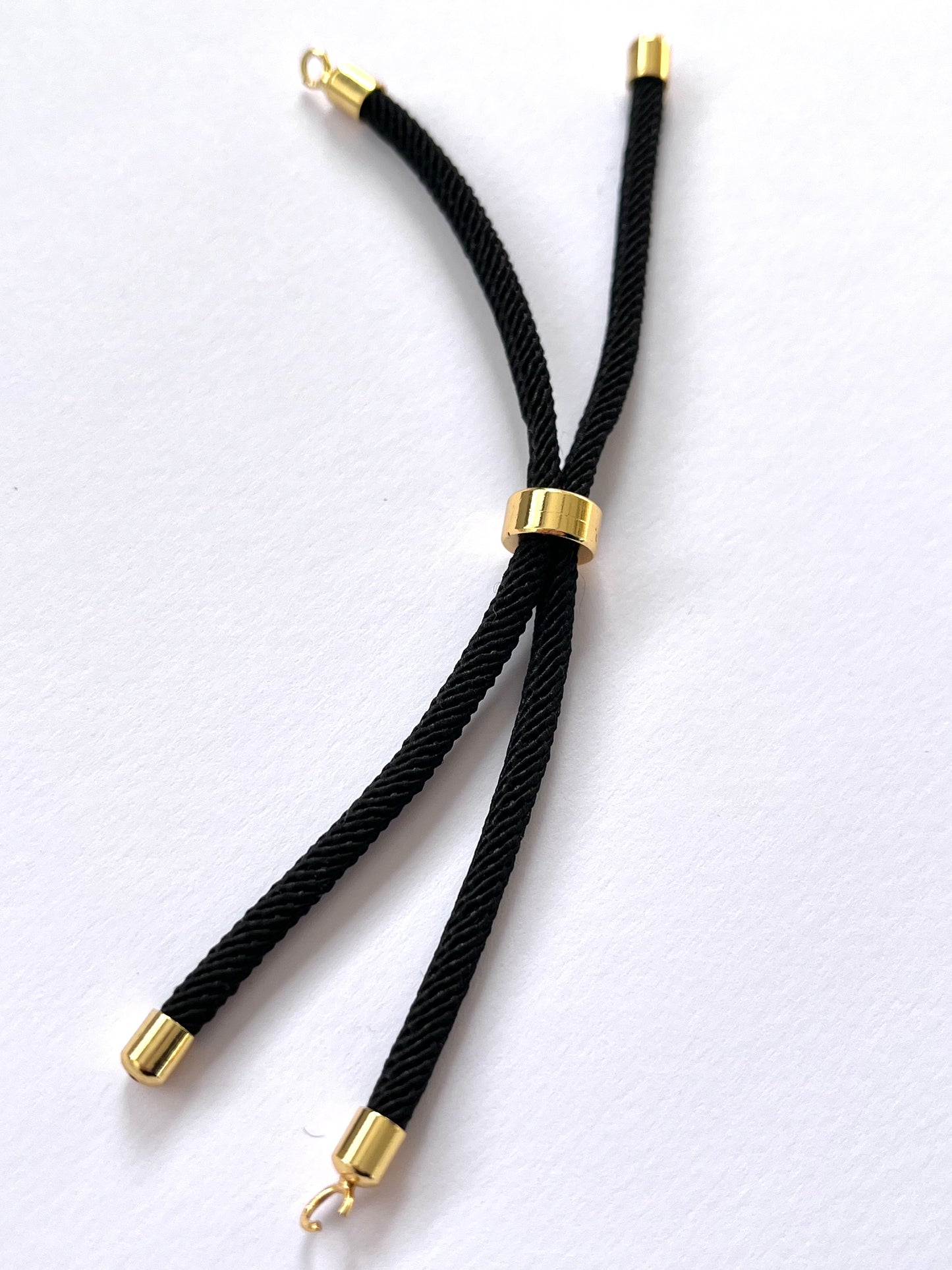 Pulseras de Cordón 3mm con Acero Inoxidable