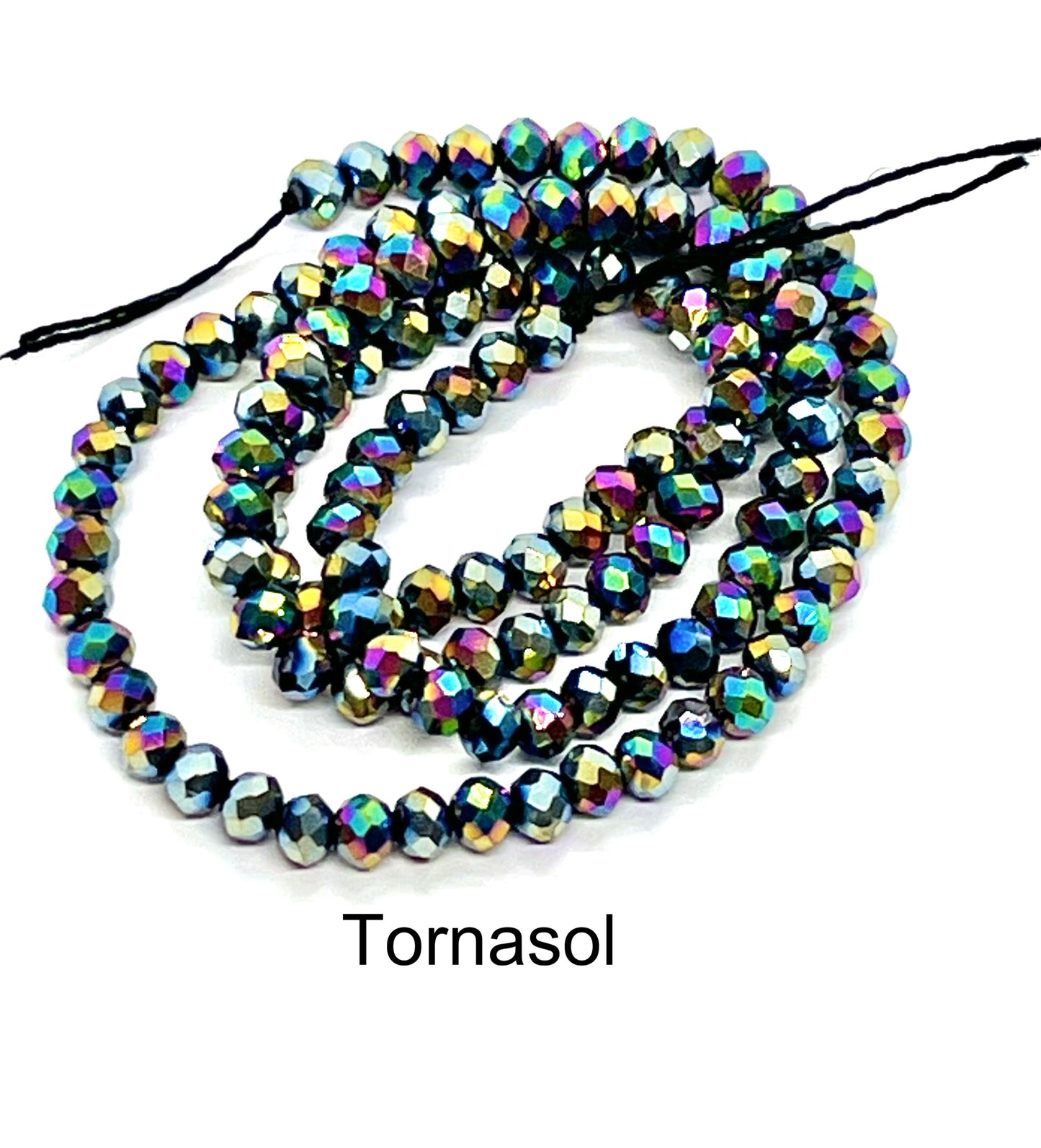 Cristal Rondel 3 x 2 mm