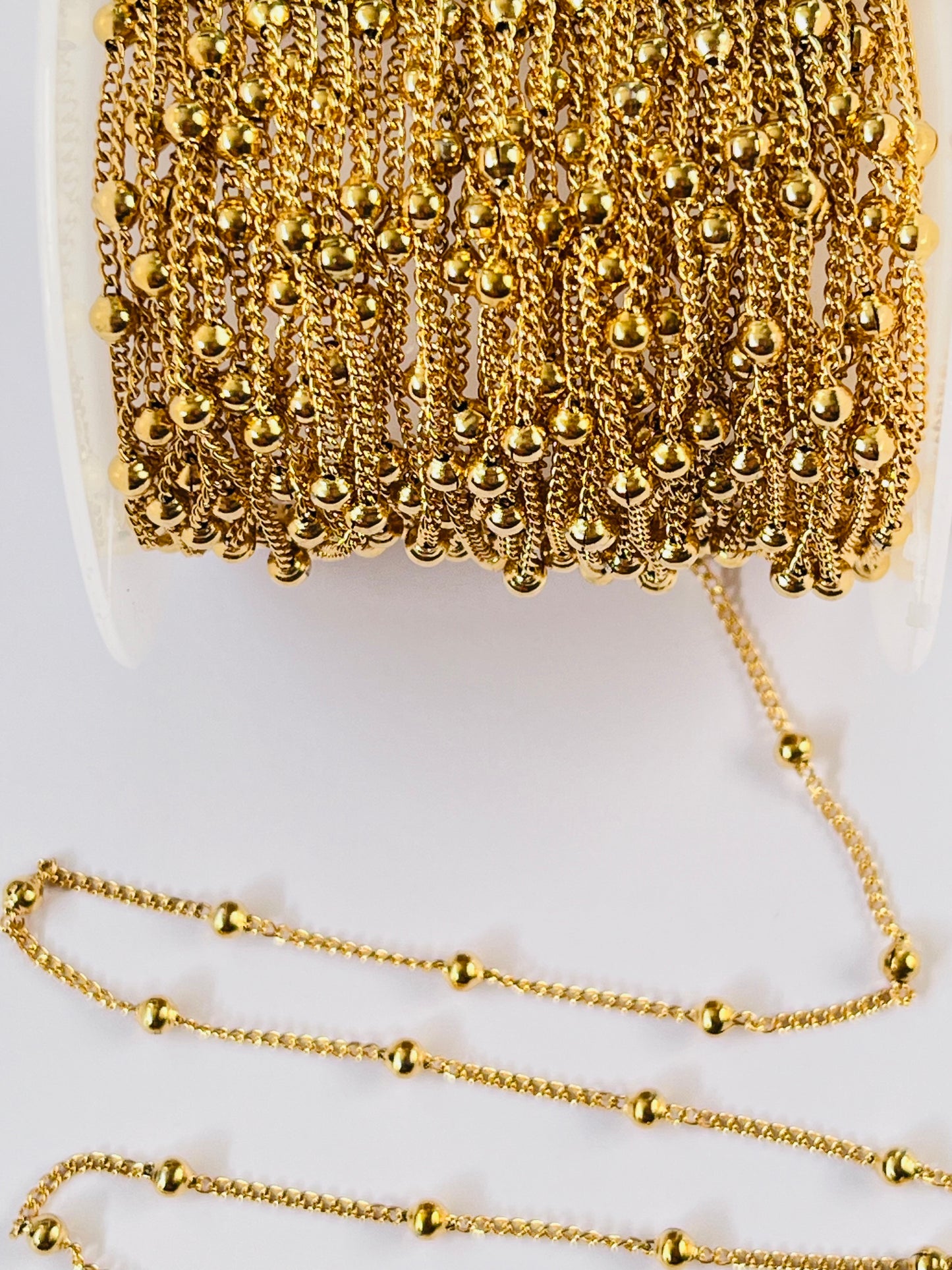 Cadena acero inoxidable (metro)*