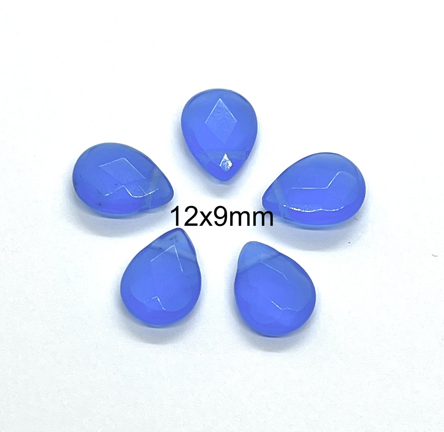 Gotas Azules 12x9mm (5 unidades)