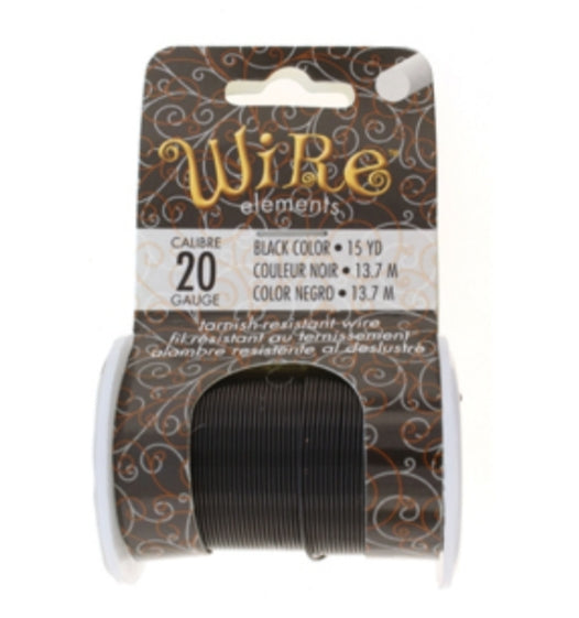 Alambre color Negro #20