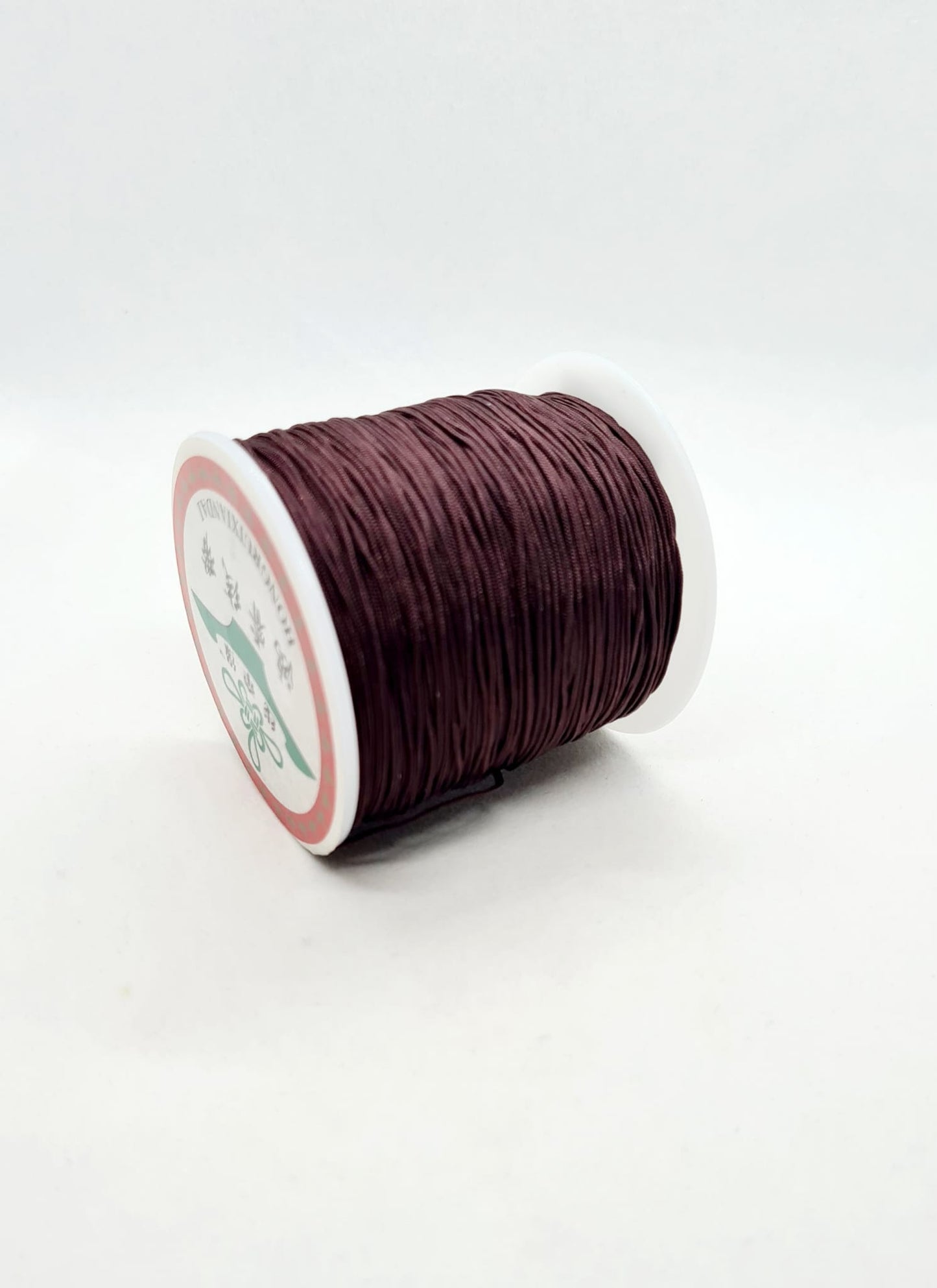 Cordón marrón para macramé de Nylon