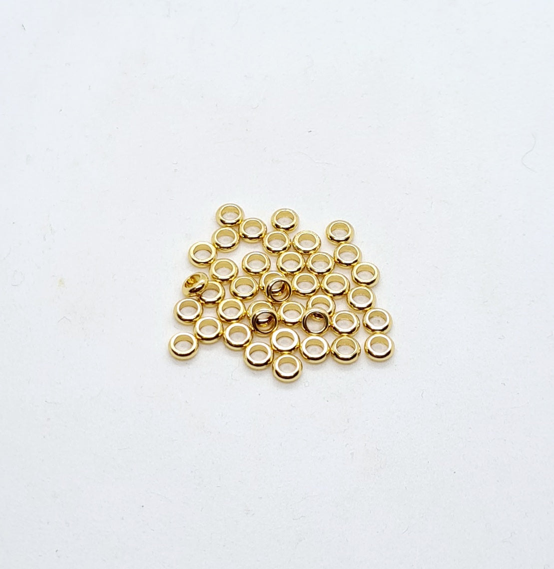 Separador/Arandela 7mm Dorada acero inoxidable