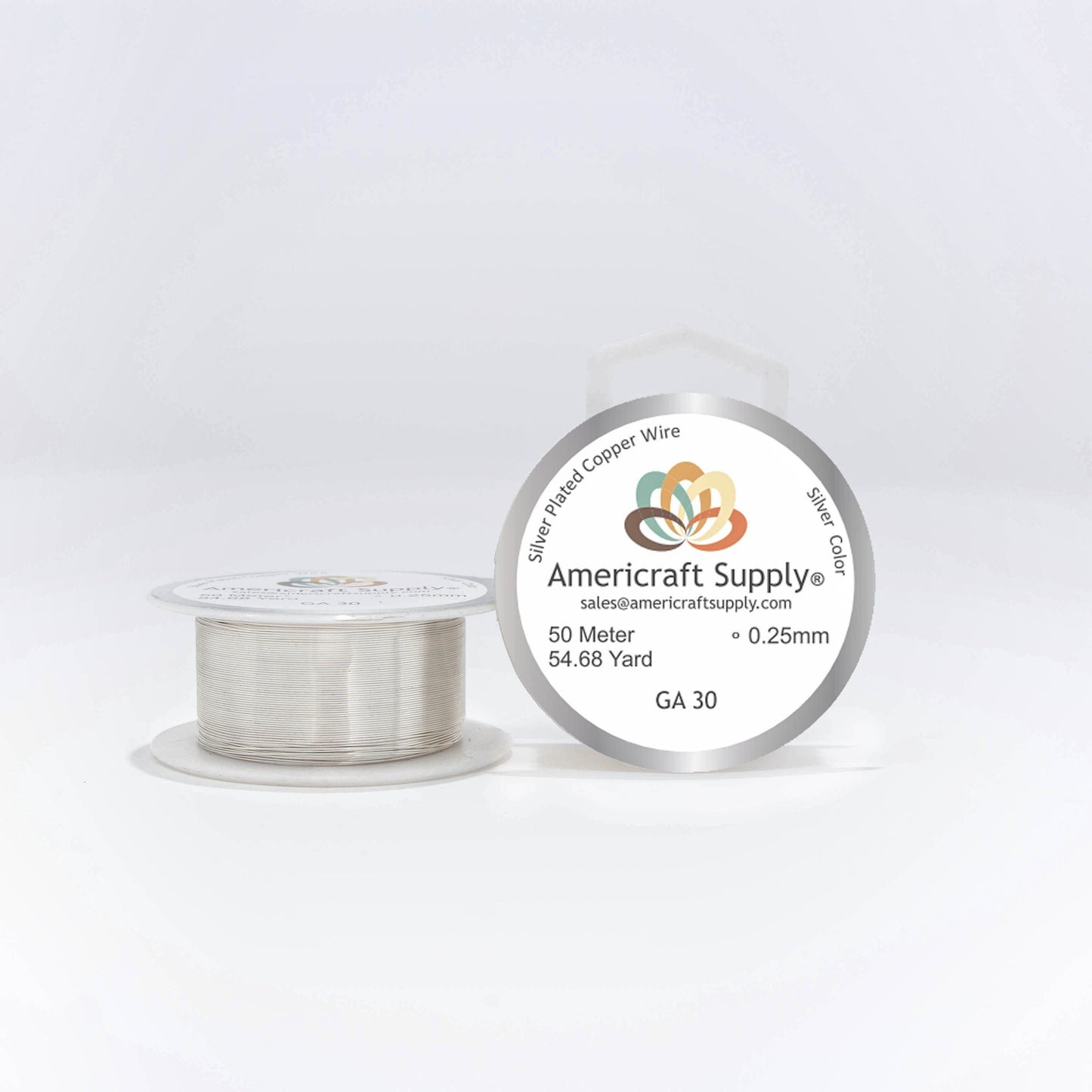 Alambre/ Hilo Color Plata GA 30