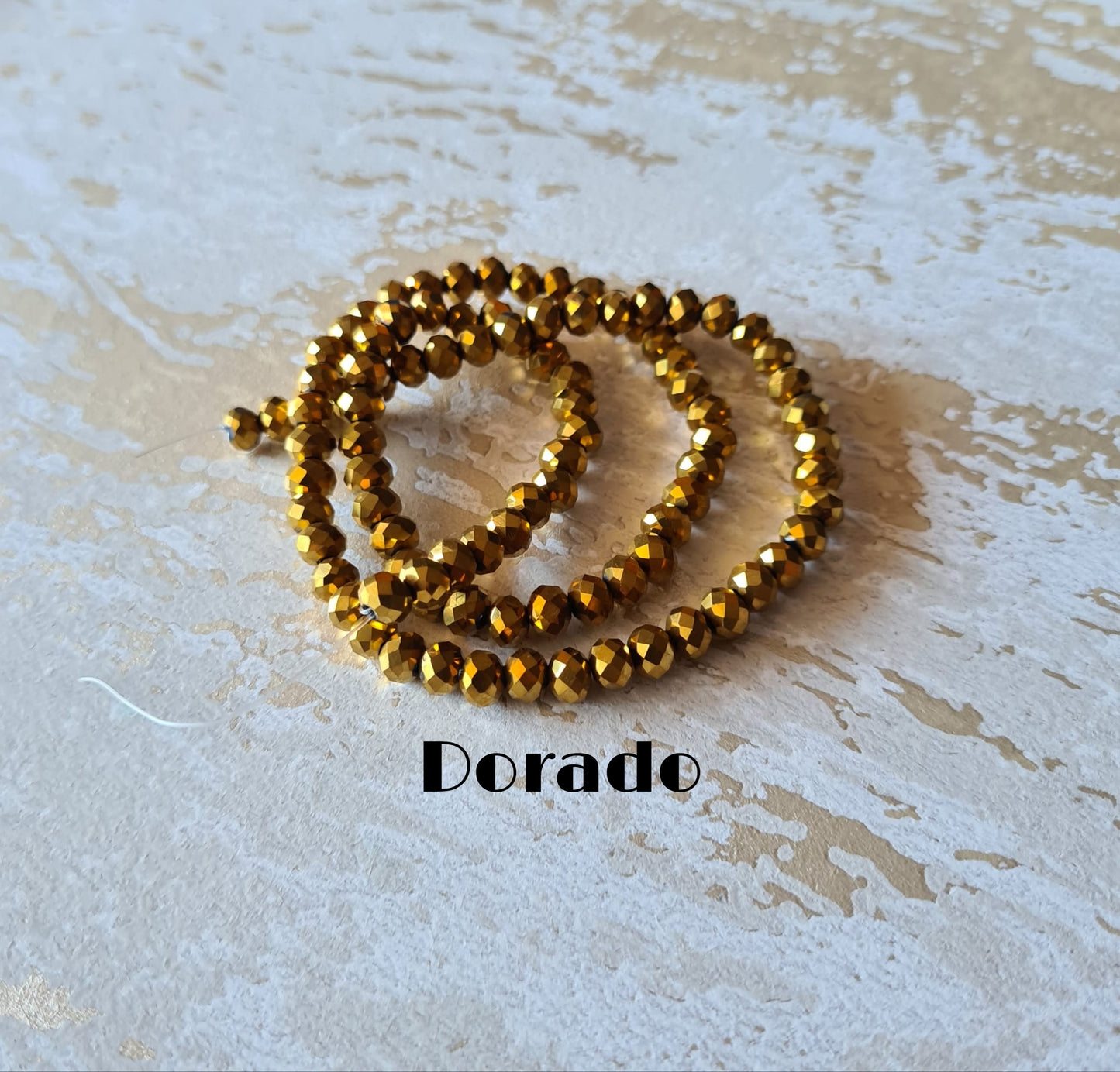 Cristal Rondel 4x3mmy