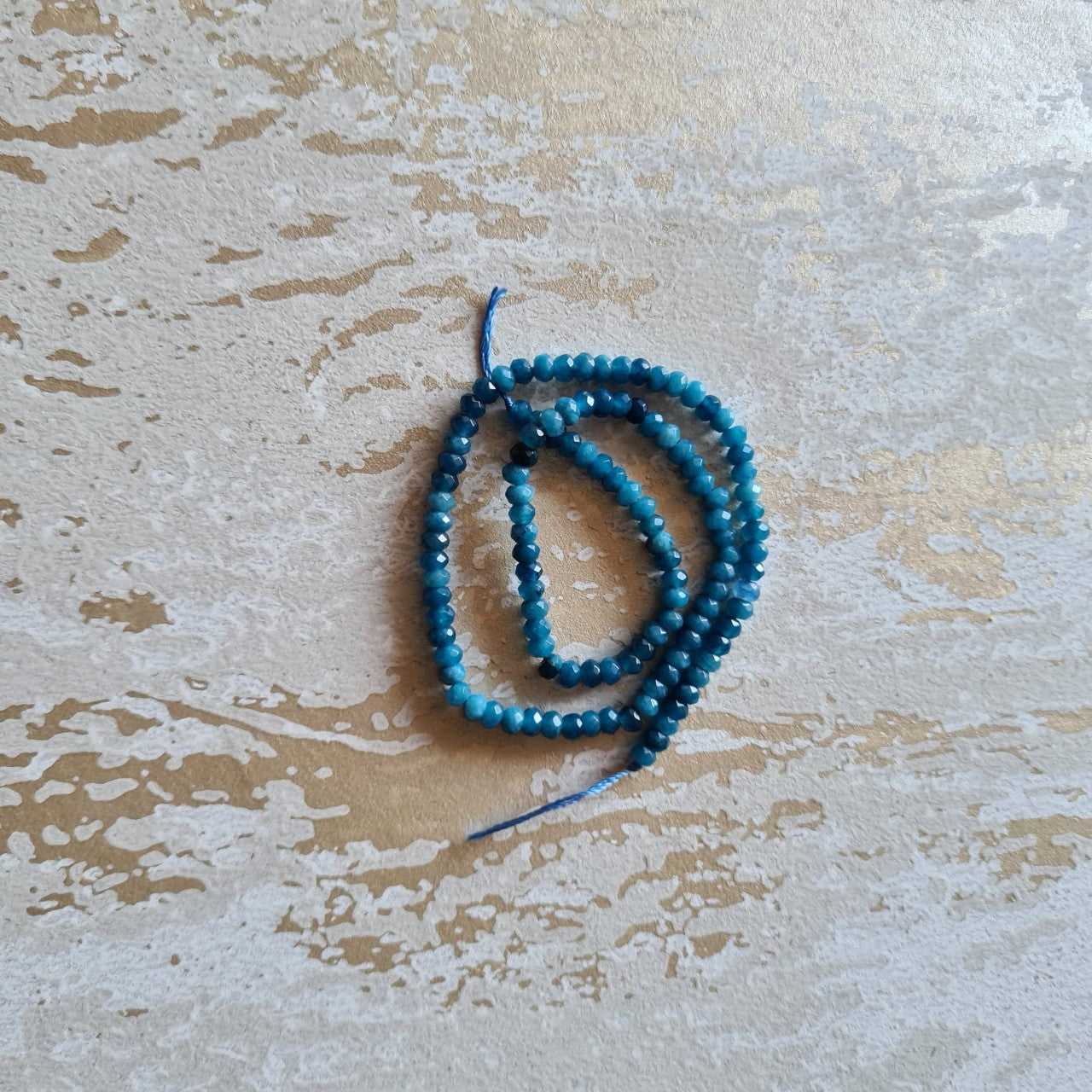 Rondel Piedra Teñida 4x3mm