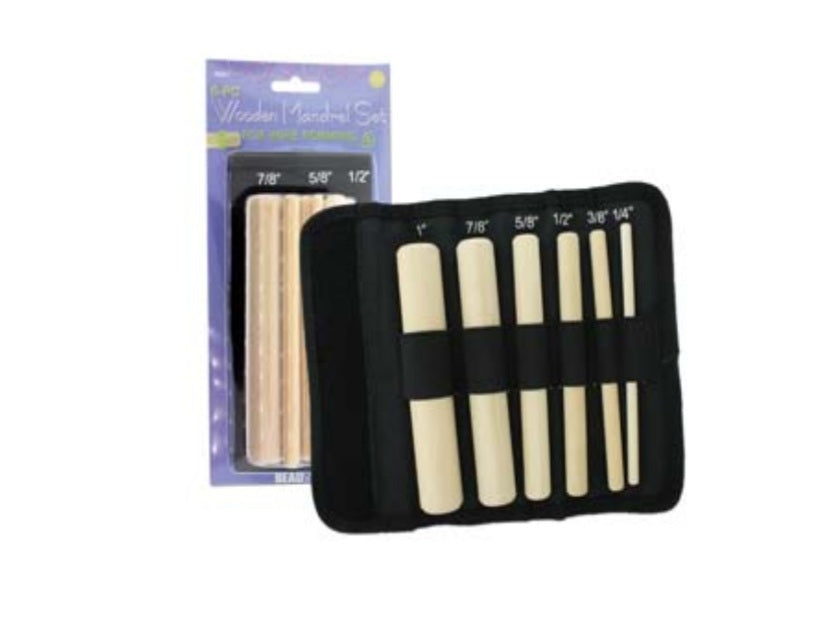 Set Mandril de Madera