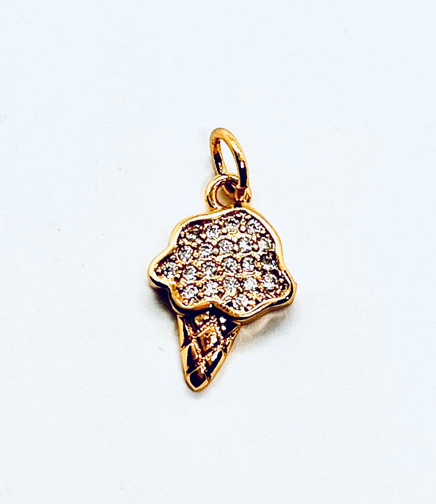 Colgante Helado de zirconia (2 unidades)