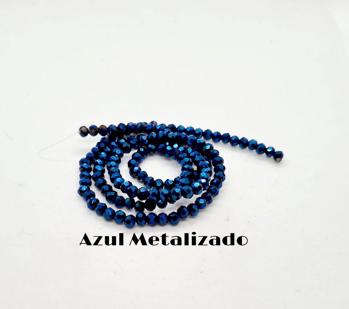 Cristal Rondel 2 x 1 mm