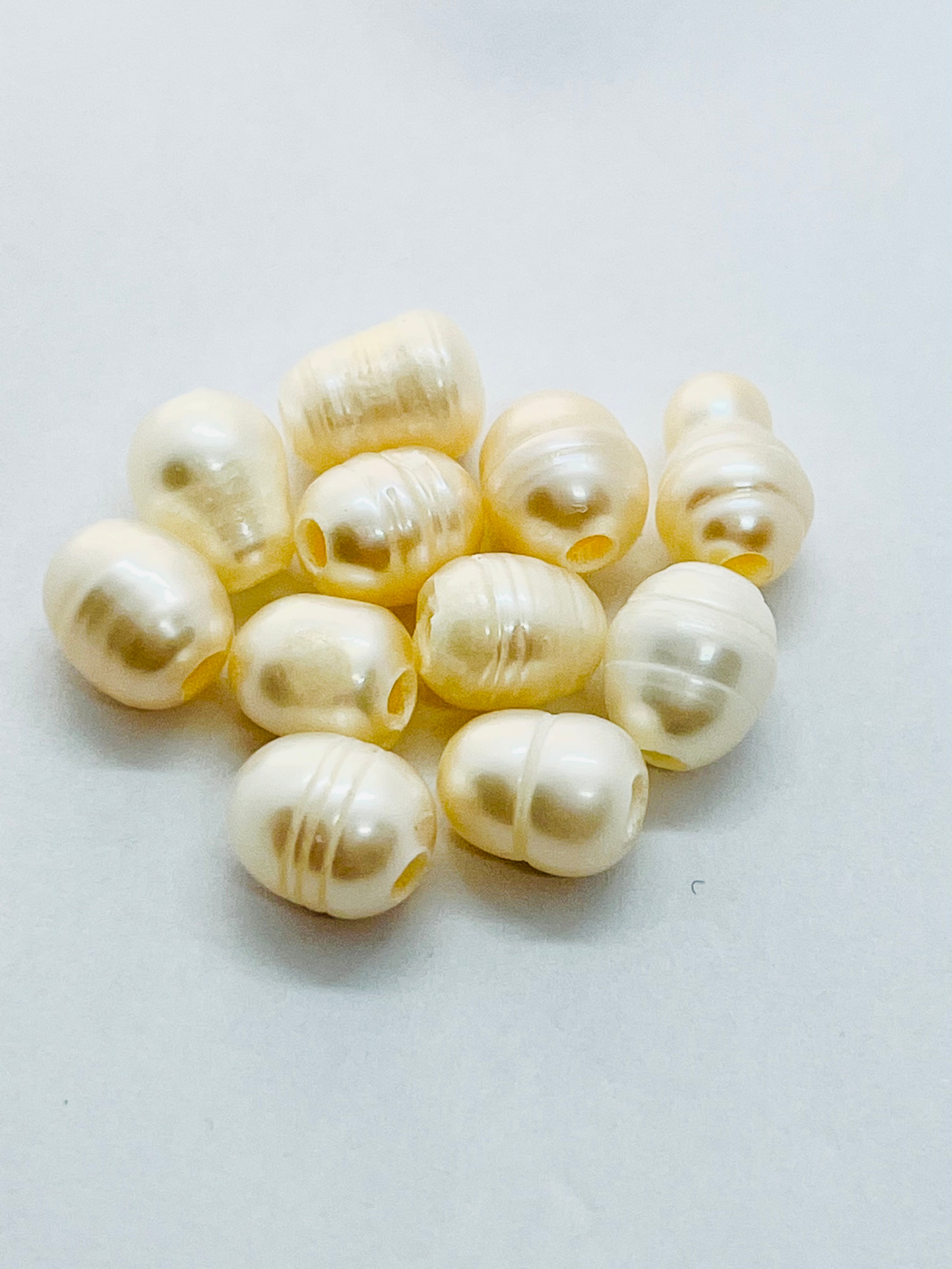 Cuentas de perlas de 3 tamaños cuentas de plástico duraderas para