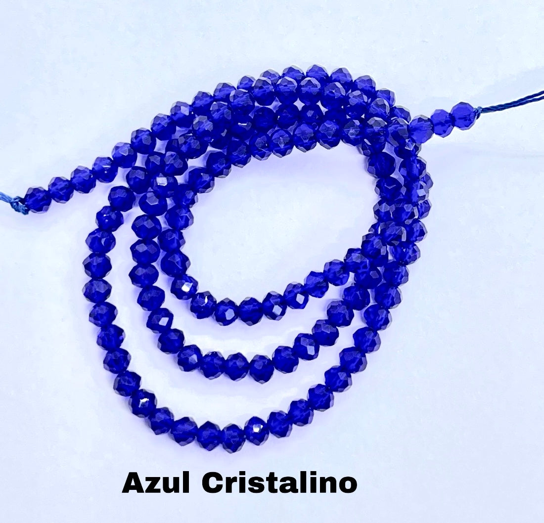 Cristal Rondel 3 x 2 mm