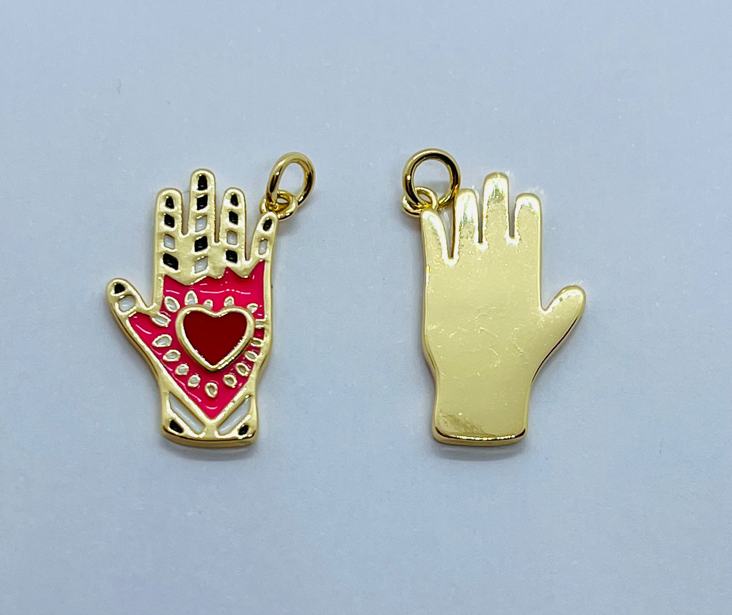 Colgante Mano Esmaltada (unidad)