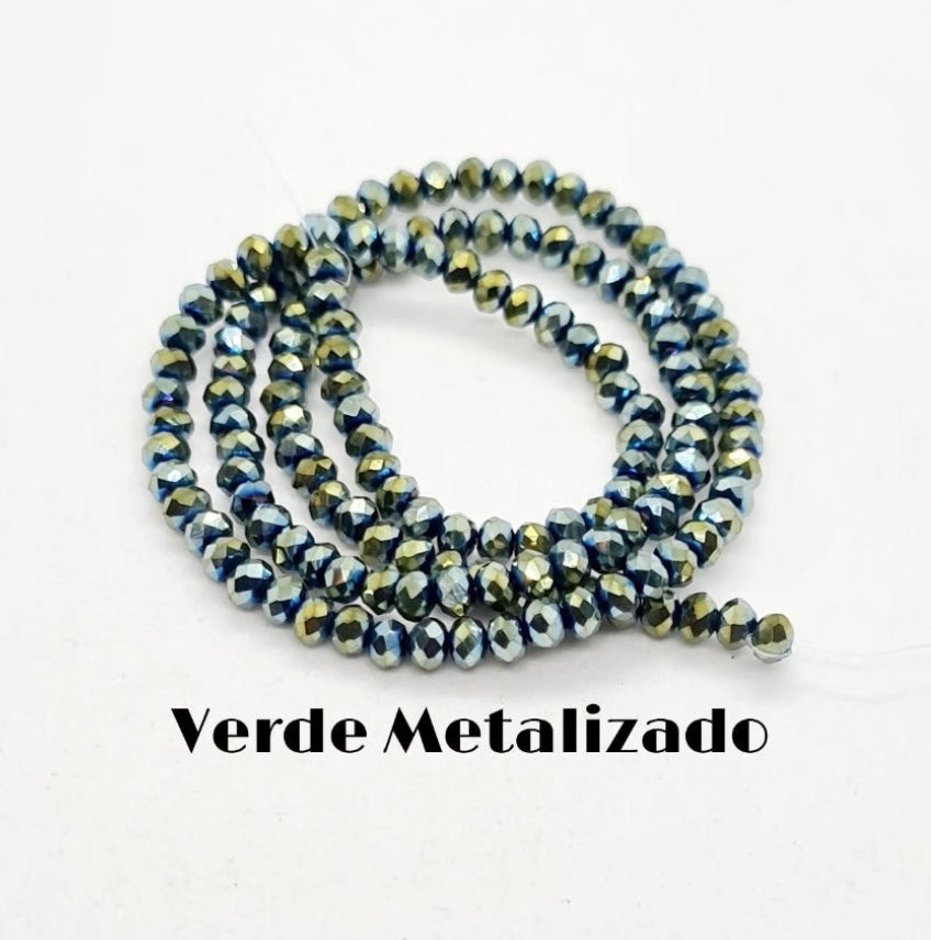 Cristal Rondel 6x5mm