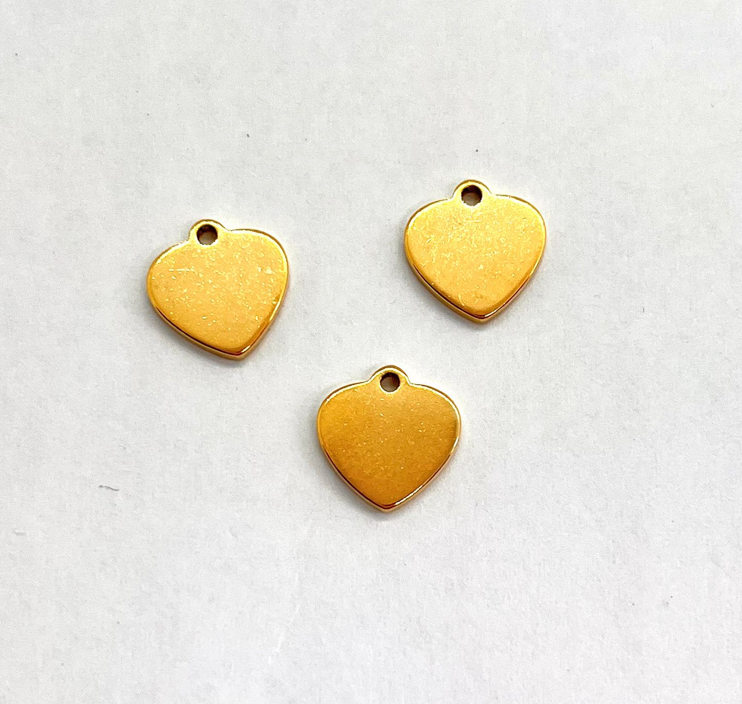 Colgante corazón pequeño (3 unidades)