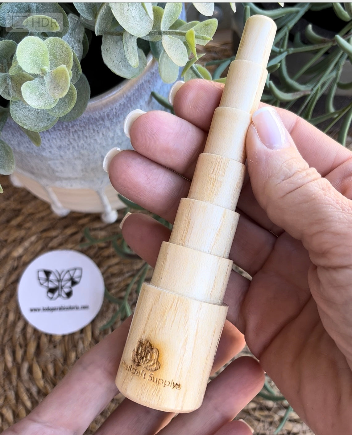 Mini Mandril de Madera