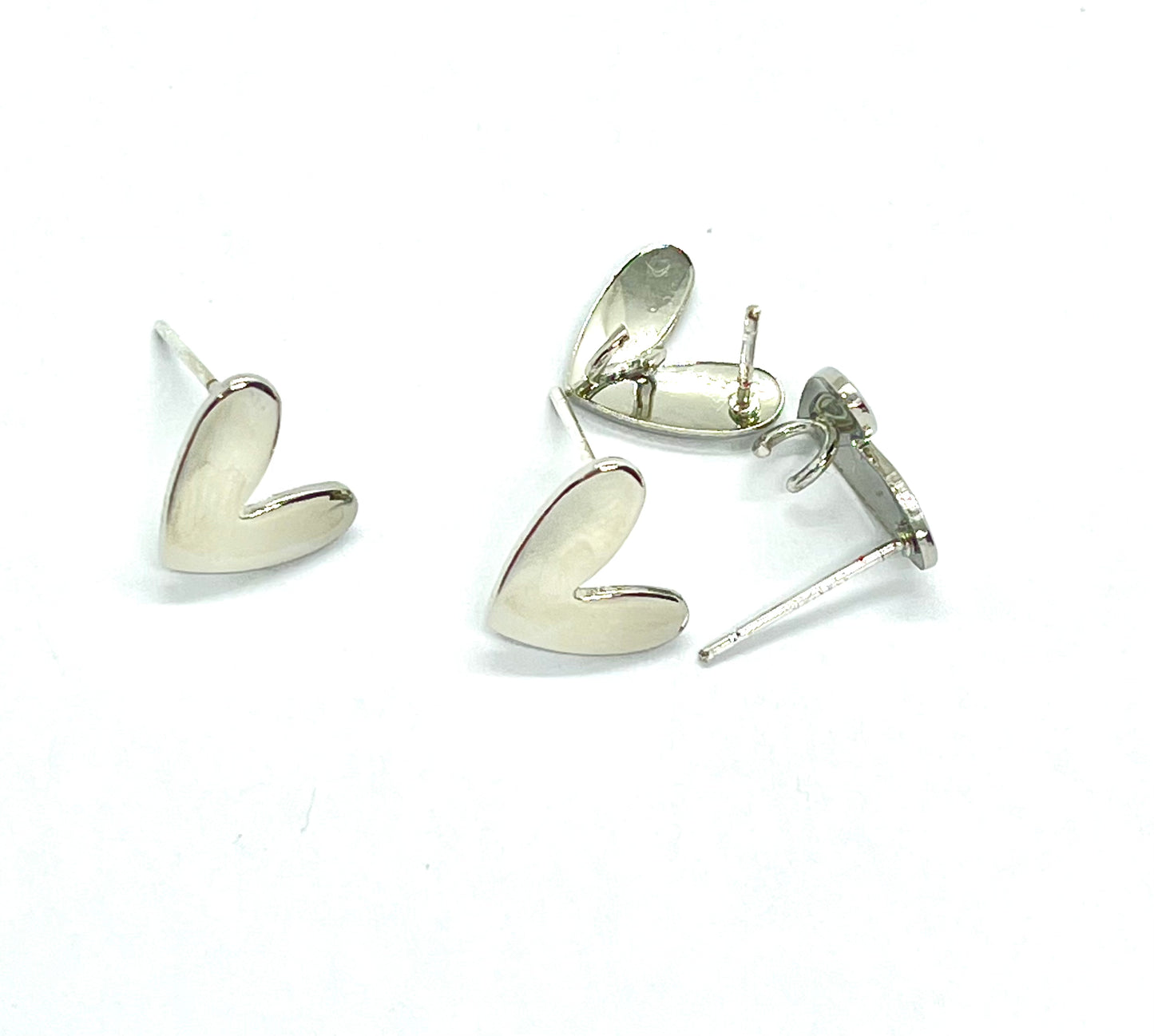 Base pendientes (2 pares) mini Corazón