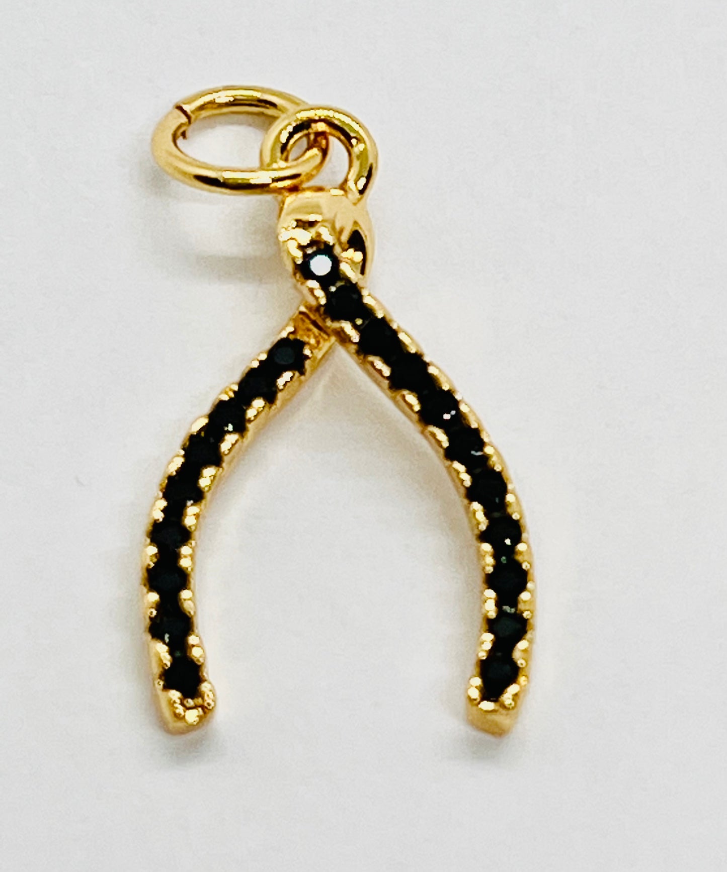 Colgante hueso de la Suerte (2 unidades)