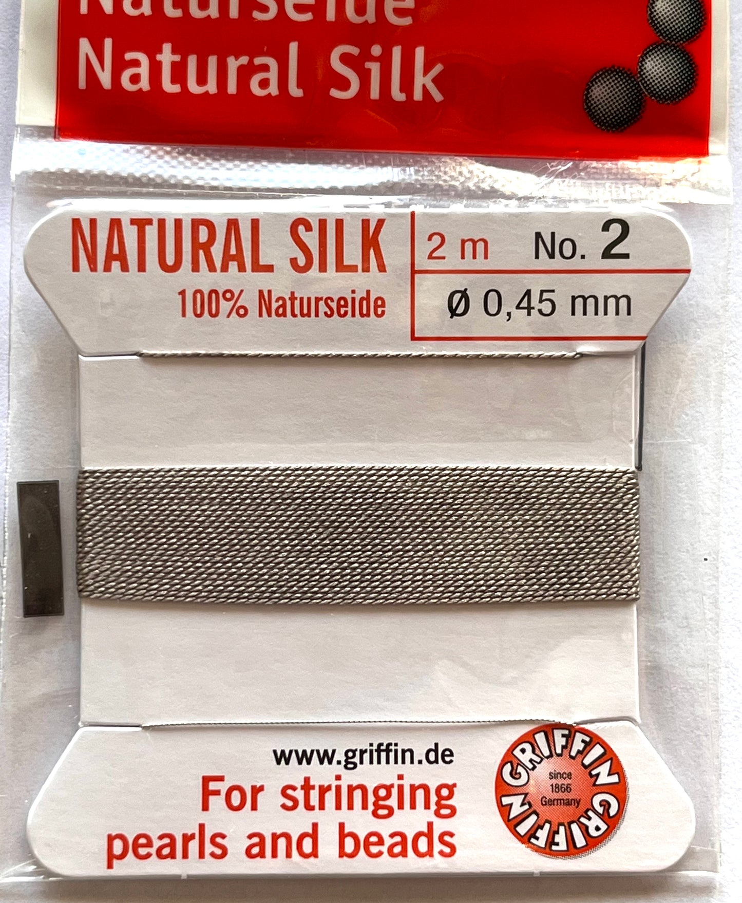 Cordón/Hilo de Seda 0,45mm