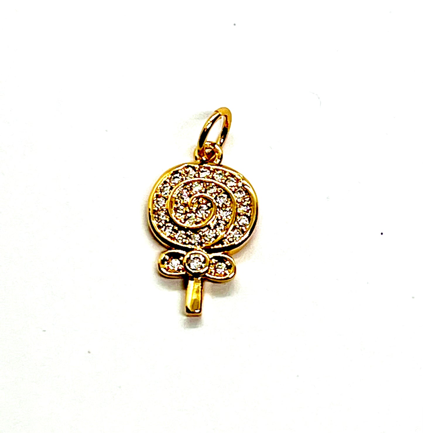 Colgante Chupeta con Zirconia (2 unidades)