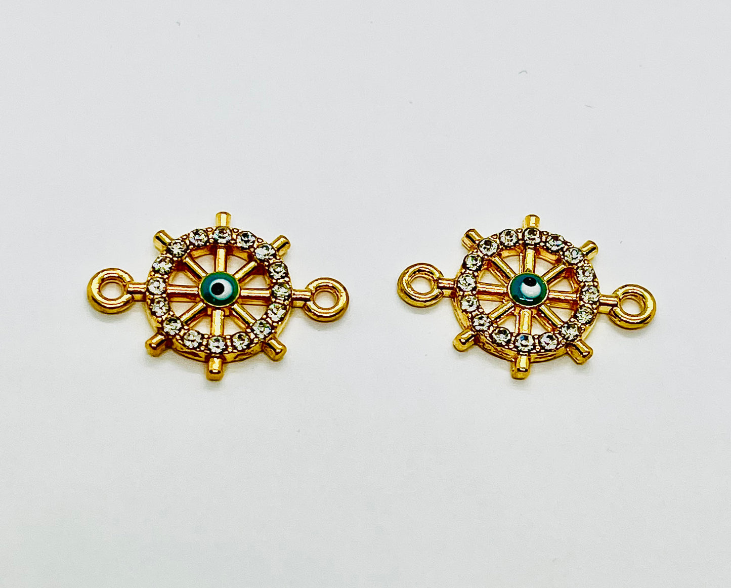 Conector Timón con ojito (par)