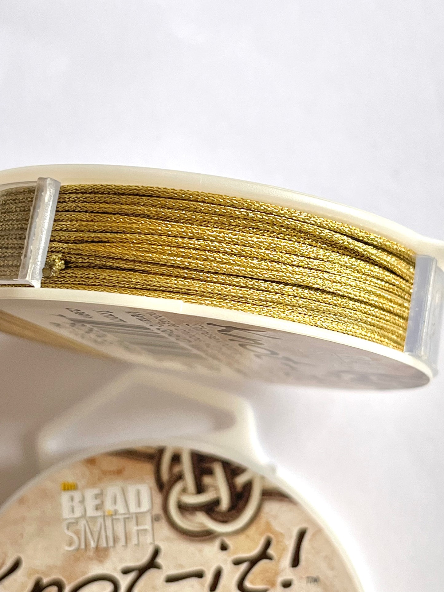 Cordón Metalizado 1mm Dorado