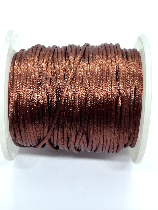 Cordón Cola de Ratón color marrón 1,5mm