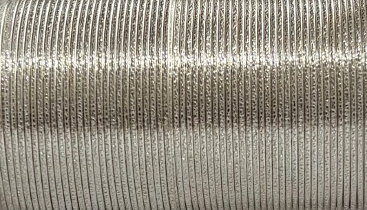 Alambre/Hilo TEXTURIZADO #18 Plateado (BURBUJA)