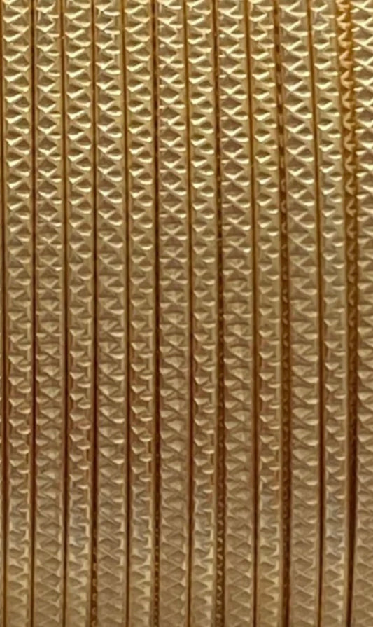 Alambre/ Hilo TEXTURIZADO #20 Dorado (DIAMANTE )