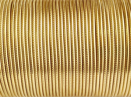 ALAMBRE TEXTURIZADO #18 DORADO   (DIAMANTADO)