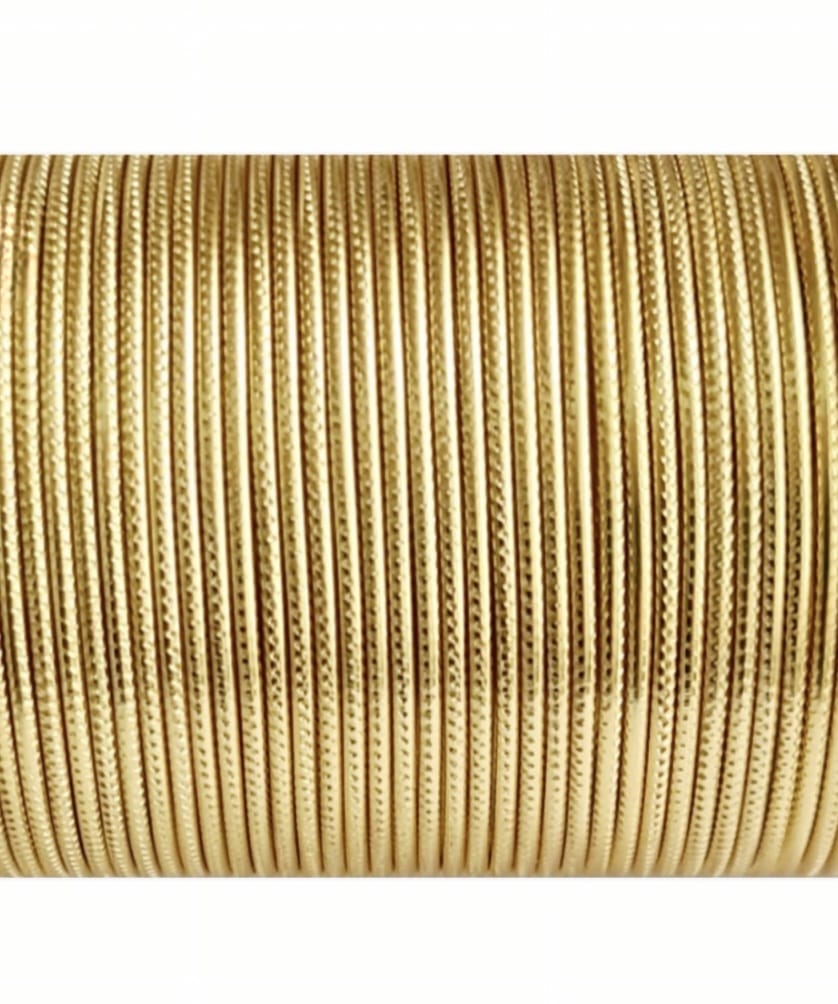 ALAMBRE TEXTURIZADO #16 DORADO (DIAMANTE)