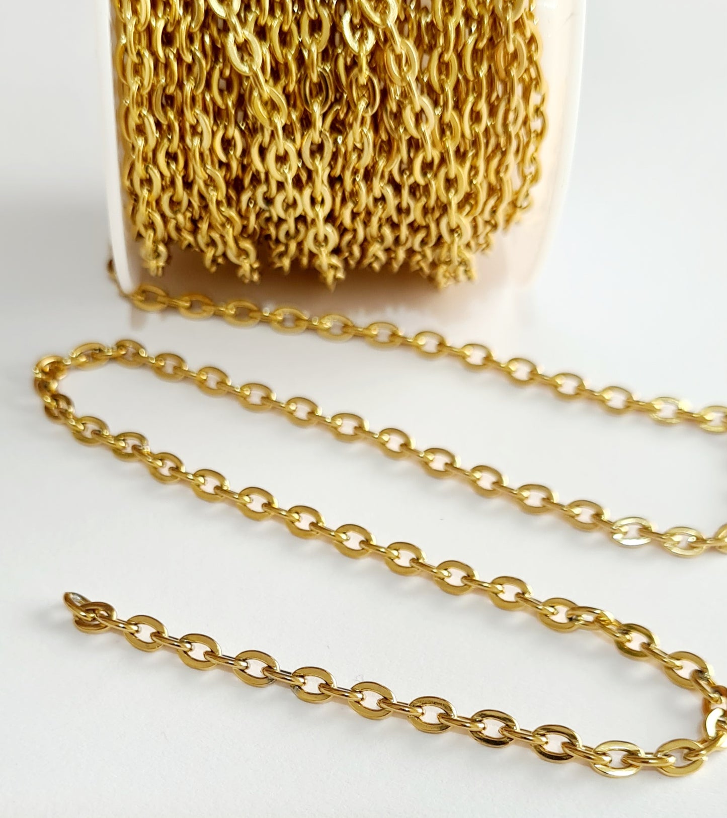 Cadena acero inoxidable 3x4mm Mt. *