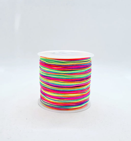 Cordón multicolor para macramé de Nylon
